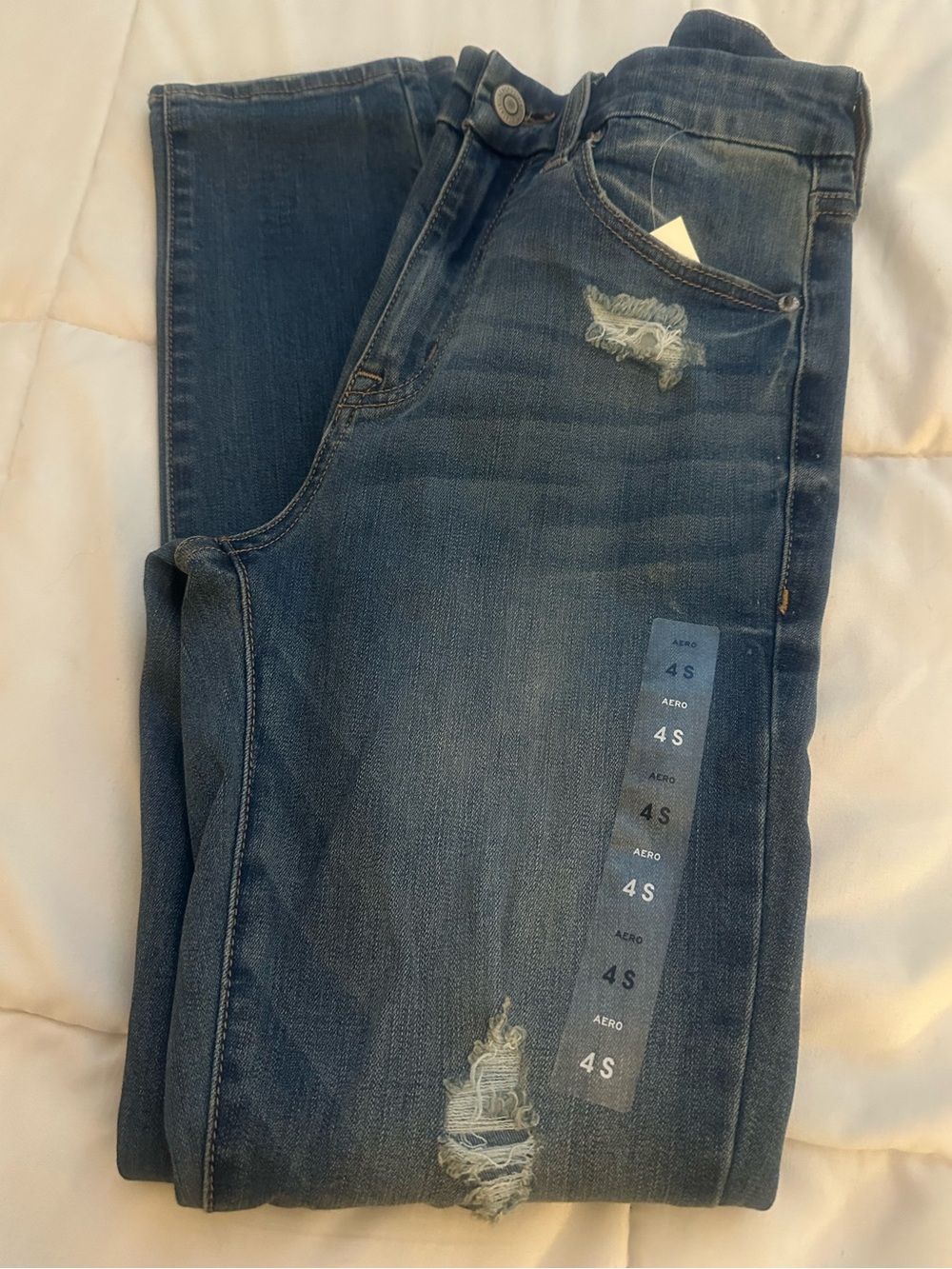 Aeropostale high rise curvy jegging jeans 4S